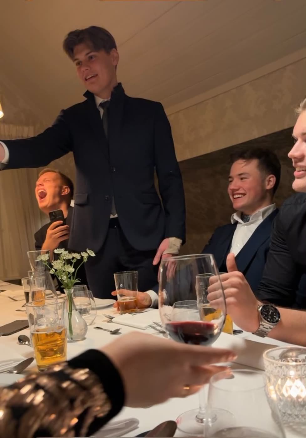 Teamet samlet til feiring